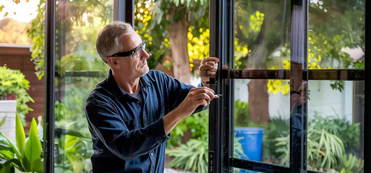 Replacing Sliding Door Lock Romeoville