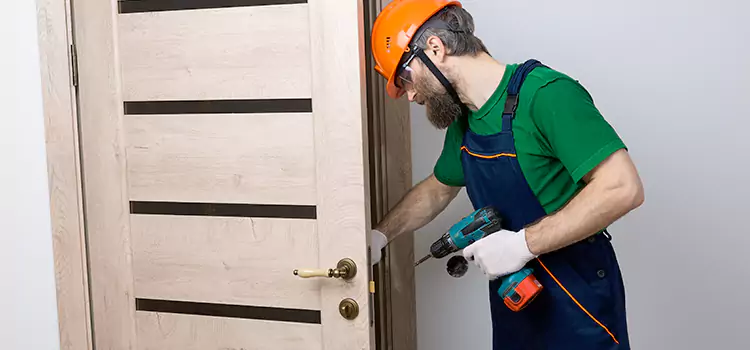 Replace Internal Door Handle with Lock Romeoville